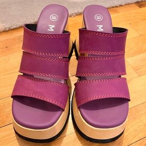 Miista  Deanne Purple Mules US8.5 - EUR39